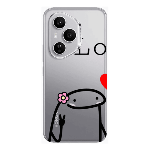 Honor Magic 400 Pro Love 1 Transparent Silicone TPU Θήκη